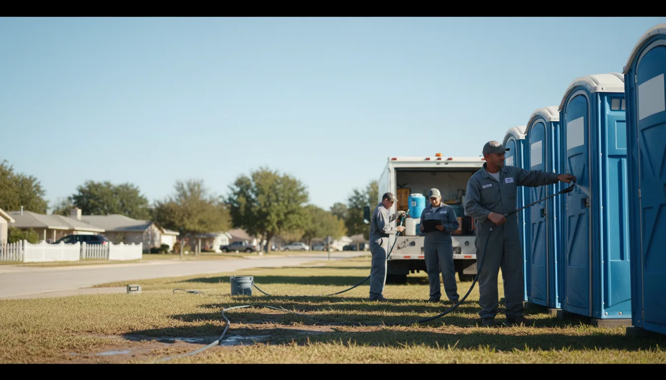 Long-Term Portable Toilet Rental in Millfield, OH near me